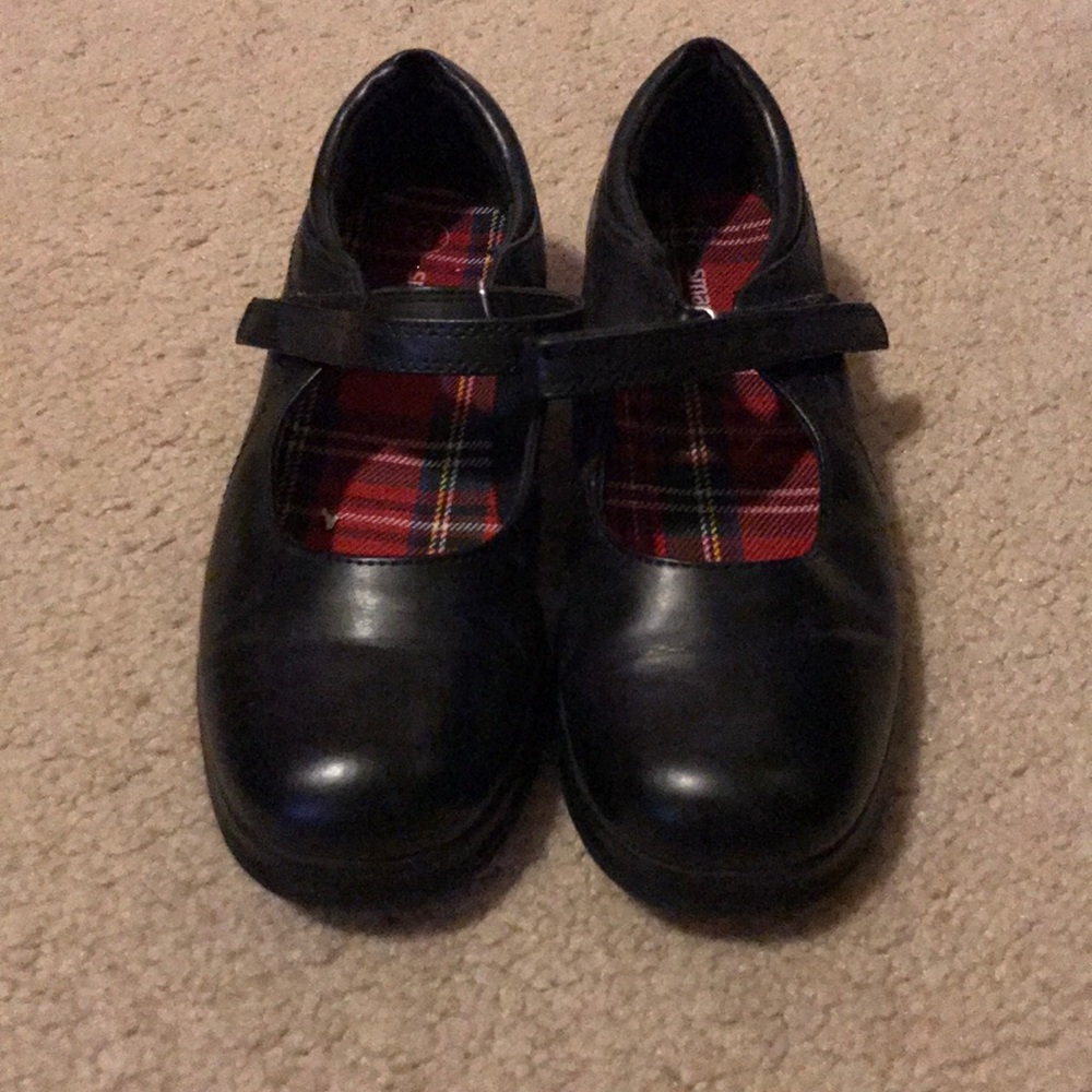 Smartfit Black School Uniform Shoes